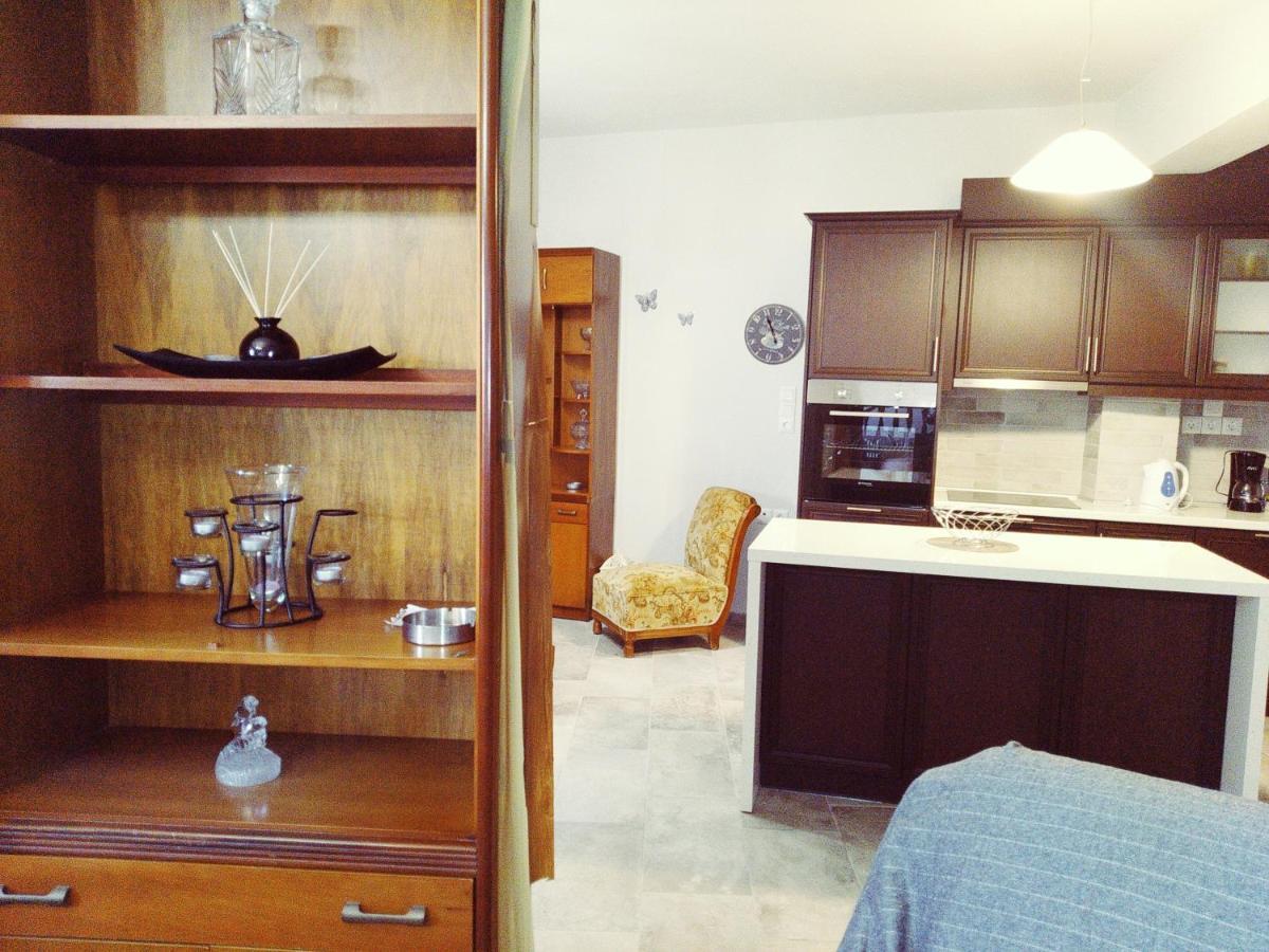 Traditional Panoramic Sea View House Lákones Екстериор снимка