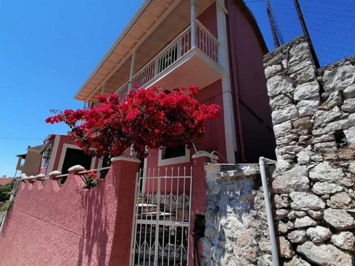 Traditional Panoramic Sea View House Lákones Екстериор снимка